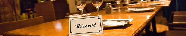 Table de reservation